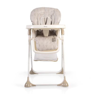 Детски стол за хранене Hunny, сив