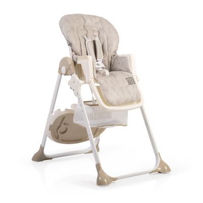 Детски стол за хранене Hunny, сив