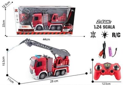Камион пожарна с радио контрол Fire rescue 21-1
