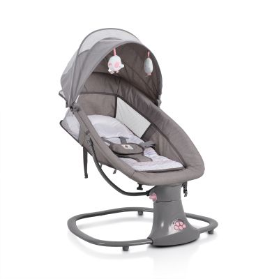 Електрическа бебешка люлка AXEL РОЗОВ