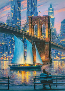 Пъзел Dream for Two in New York 1000 части Cherry Pazzi 30288