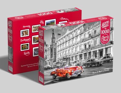 Пъзел Пасео ди Марти в Хавана 1000 части Cherry Pazzi 30332