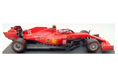 Метална количка Formula 1 Ferrari SF1000 GP на Австрия 2020 г. C. Leclerc Bburago 1:18