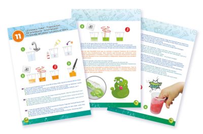 Комплект експерименти – Разноцветна маса Buki BK2160 