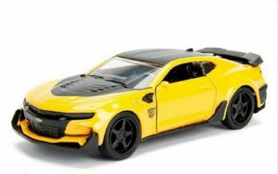 Метална кола Transformers 2016 Chevrolet Camaro Bumble Bee 1:32 Jada Toys 253112001