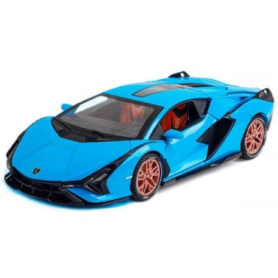 Метален автомобил Lamborghini FKP37 1/24 blue