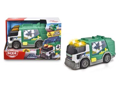 Боклукчийски камион със звук и светлини Dickie Toys  203302029