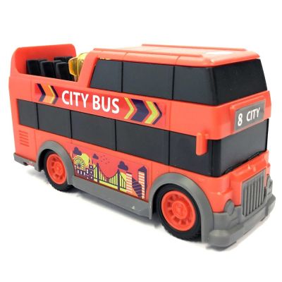 Двуетажен автобус City Bus със звук и светлина Dickie 203302032