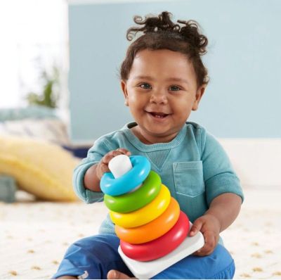 Пирамида с рингове Rock-a-Stack Fisher-Price GRF09