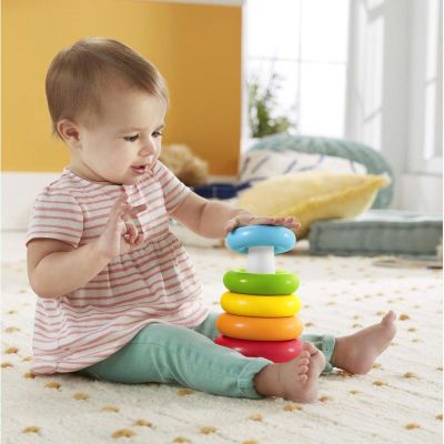 Пирамида с рингове Rock-a-Stack Fisher-Price GRF09