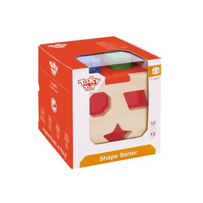 Дървен сортер куб  М015