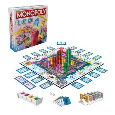 Занимателна Игра Строител Monopoly Builder F1696