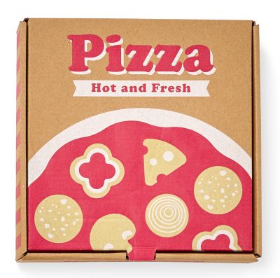 Дървен комплект за рязане пица 4221