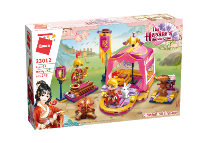 Конструктор Тренировъчен лагер - Героинята на древен Китай Qman Q33012