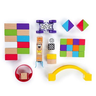 Дървени блокчета за откриватели Baby Einstein Hape 800856