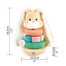 Дървена низанка Конус зайче Hape H0107