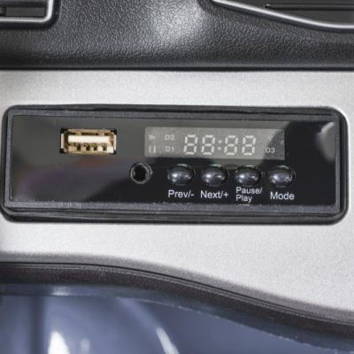 Акумулаторен джип MERCEDES M CLASS СРЕБРИСТ