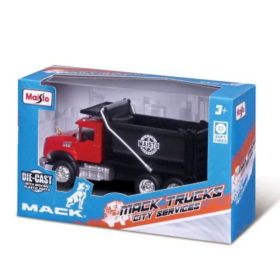 Метален камион самосвал MACK City Services MAISTO 21239  