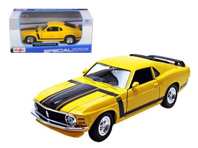 Метална кола Ford Mustang Boss 302 1970 MAISTO 1:24