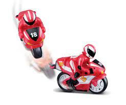 Мотор с дистанционно управление Bburago Junior - червен