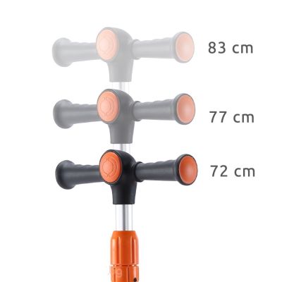 Тротинетка със седалка 2в1 LORELLI TRIO - Orange