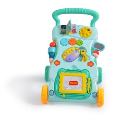 Детска музикална проходилка Walker DREAMS, син