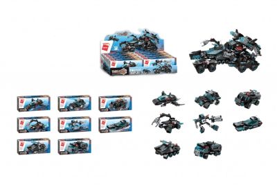 Конструктор Трансформиращо превозно средство 8 в 1 Qman Q1413 