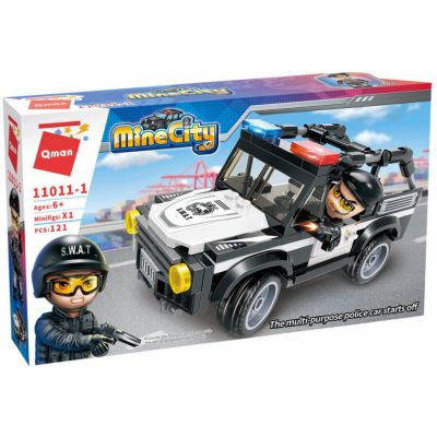 Конструктор Полицейски автомобил City Qman Q11011-1