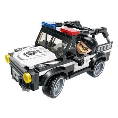 Конструктор Полицейски автомобил City Qman Q11011-1