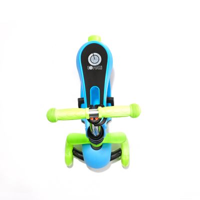 Тротинетка със седалка 2в1 LORELLI SMART Blue&Green