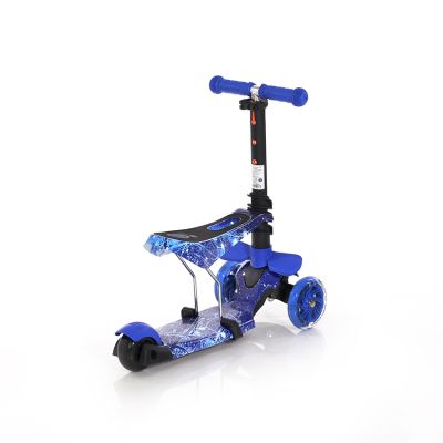 Тротинетка със седалка 2в1 LORELLI SMART :Blue COSMOS