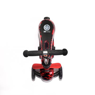 Тротинетка със седалка 2в1 LORELLI SMART Red FIRE