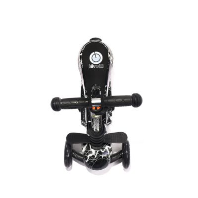 Тротинетка със седалка 2в1 LORELLI SMART: Black FLASH