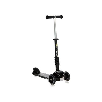 Тротинетка със седалка 2в1 LORELLI SMART PLUS, Black FLASH