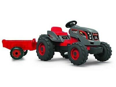 Детски трактор с ремарке Smoby Stronger XXL 710200