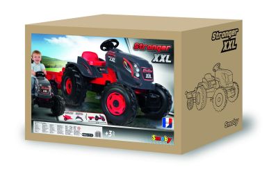 Детски трактор с ремарке Smoby Stronger XXL 710200