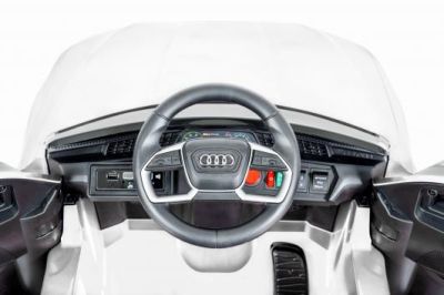 Акумулаторен джип AUDI SPORTBACK - бял