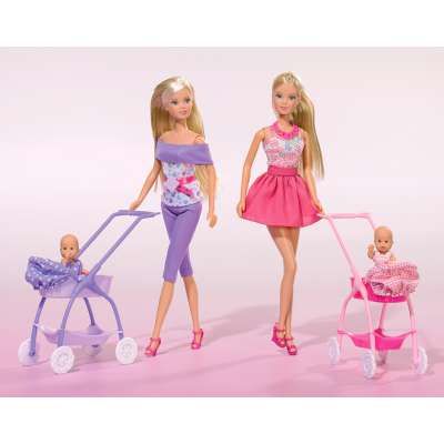 Кукла Steffi Love Стефи с количка с бебе Simba 105733067