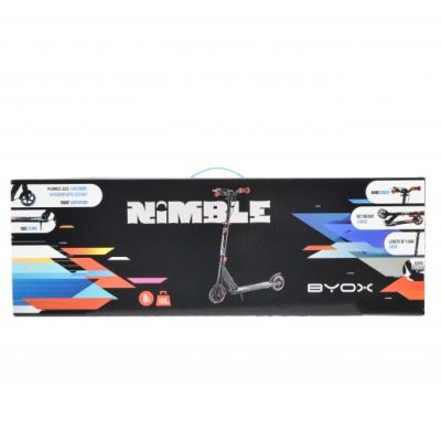 Сгъваема алуминиева тротинетка Byox NIMBLE син