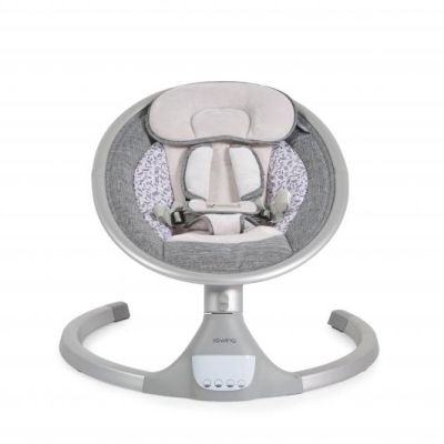 Електрическа бебешка люлка Cangaroo iSwing СИЛВЪР