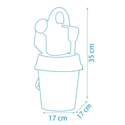 Кофичка за пясък с лейка Micky Mouse SMOBY, 7600862130