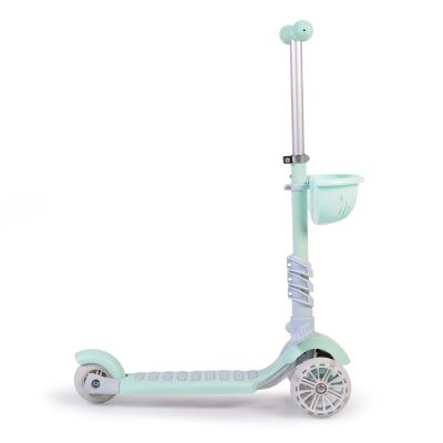 Тротинетка със седалка Bubblegum зелен