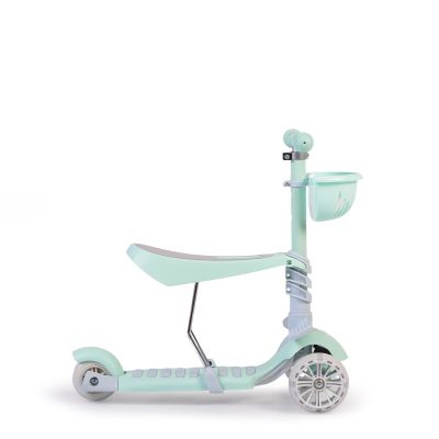 Тротинетка със седалка Bubblegum зелен