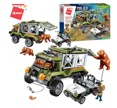 Конструктор Police Спасител за гигантски мечки Qman W1923