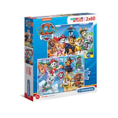 Детски пъзел Paw Patrol 2x60ч.CLEMENTONI 21617 
