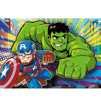 Детски пъзел Marvel Superhero Adventures 3 х 48 CLEMENTONI 25248 