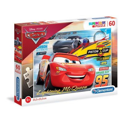 Детски пъзел Cars 60 ч. CLEMENTONI 26973 