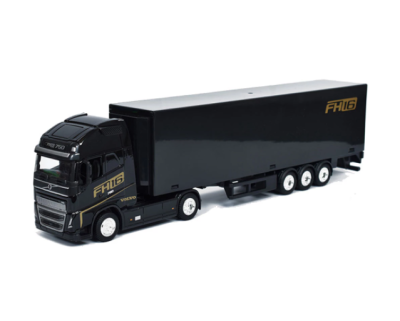 Метален камион Volvo FH16 Globetrotter 750 XXL Bburago 1/43 Black