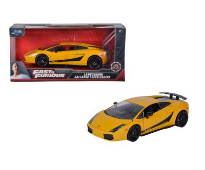 Метален автомобил Fast & Furious Lamborghini Gallardo 1:24 Jada Toys 253203067