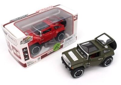 Метален джип Rhino XT със звук и светлини 1:32 